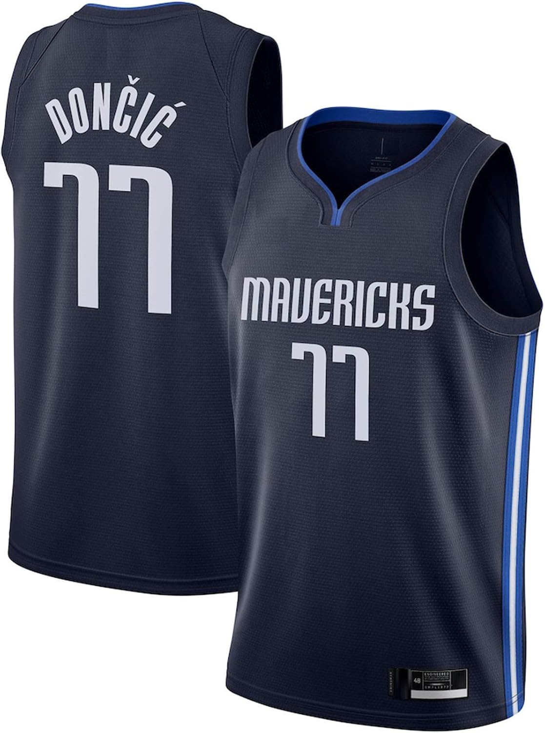 SDFE Luka Doncic 77 Camiseta al aire libre Jersey de baloncesto lejos