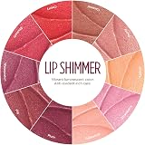 Burt's Bees Peony Lip Shimmer Tinted Balm Moisturising Beeswax Peppermint 2.6g view 5