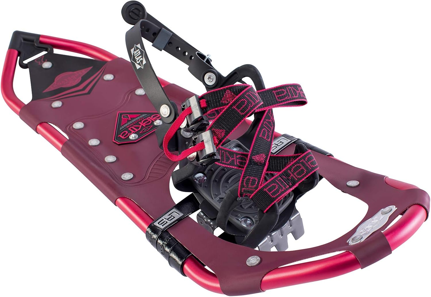 Atlas Women's Rendezvous Elektra Snowshoe, 27, Ruby RED Amazon.ca
