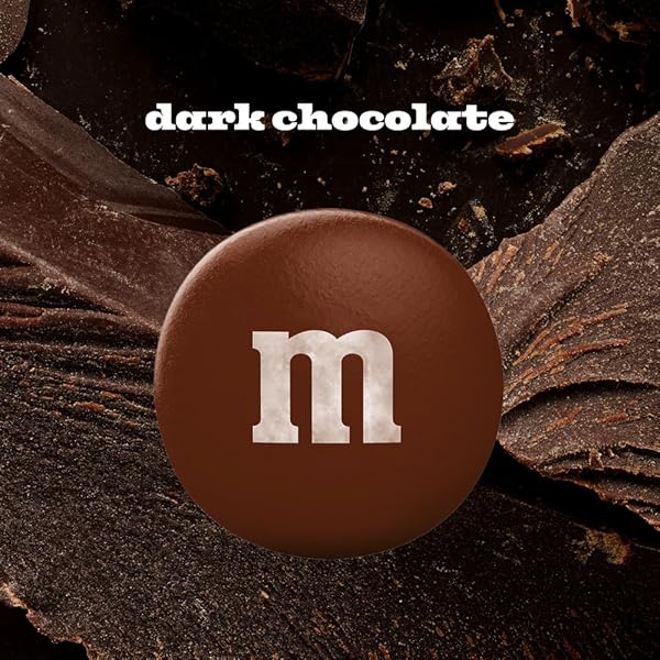 M&M’S DARK CHOCOLATE GRADUATION PARTY CANDY, FAMILY SIZE, 18 OZ BULK BAG