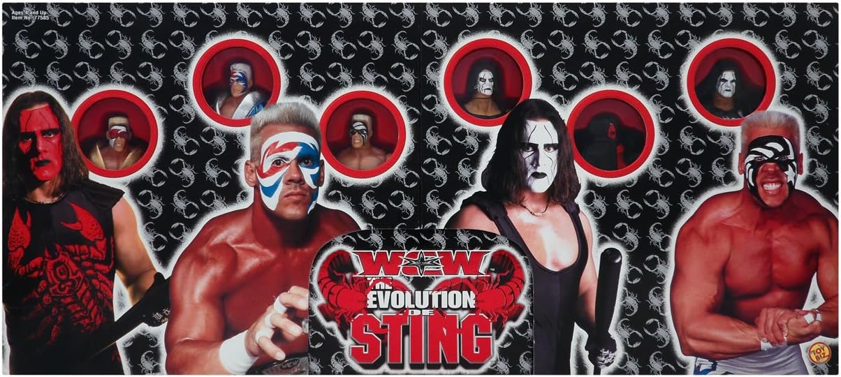 Wcw evolution sting action figures Clearance