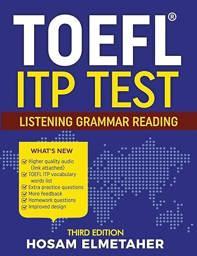 Download TOEFL ® ITP TEST: Listening, Grammar & Reading (Third Edition) PDF