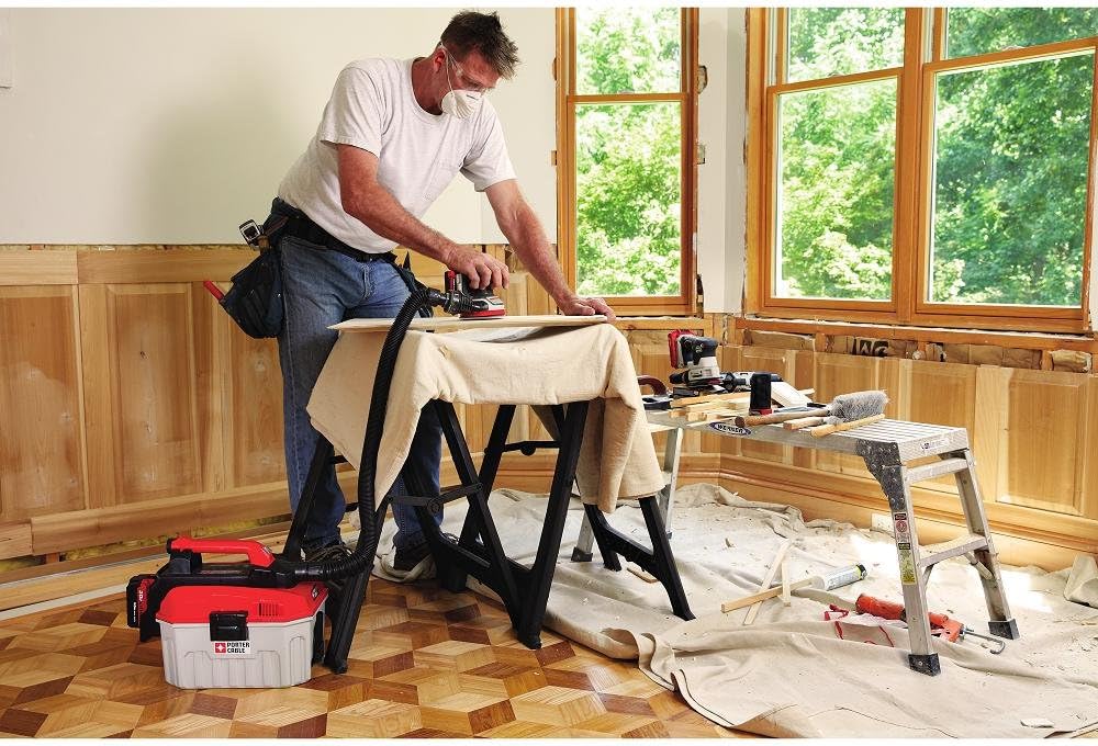 PORTER-CABLE 20V MAX Random Orbital Sander, Cordless, 5-Inch, Tool Only (PCCW205B) - - 