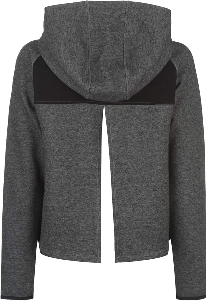 everlast long line zip hoodie ladies