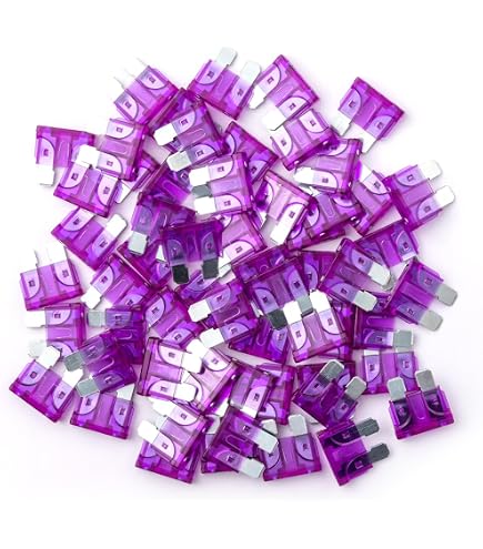 100 Pack Of 35 Amp ATC/ATO Standard Blade Fuses – Perfect For Car, Truck, Boat & Marine (35A, 12V)