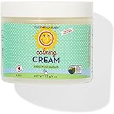 California Baby Calming Cream | 100% Plant-Based Moisturizer | Lavender Baby Lotion | Face Moisturizer For Dry Skin | Hypoallergenic | 113g / 4oz