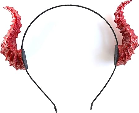 Amazon ペットラバーズ 頭飾造形 悪魔 ツノ カチューシャ レッド Ny 04 デビル 角 なかの由峰 デザイン コスプレ 仮装 通販