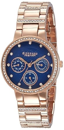 Giordano Analog Blue Dial Womens Watch - P2053-44