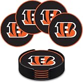 Rico Industries NFL Classic Favorites: PVC Coaster Set (4-Pack)