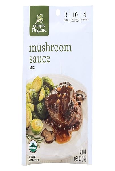 SIMPLY ORGANIC ORGANIC SEASON MIX – MUSHROOM SAUCE...