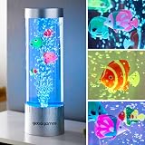 Global Gizmos Bubble Fish Lamp 32cm Colour Changing Mood Light view 6