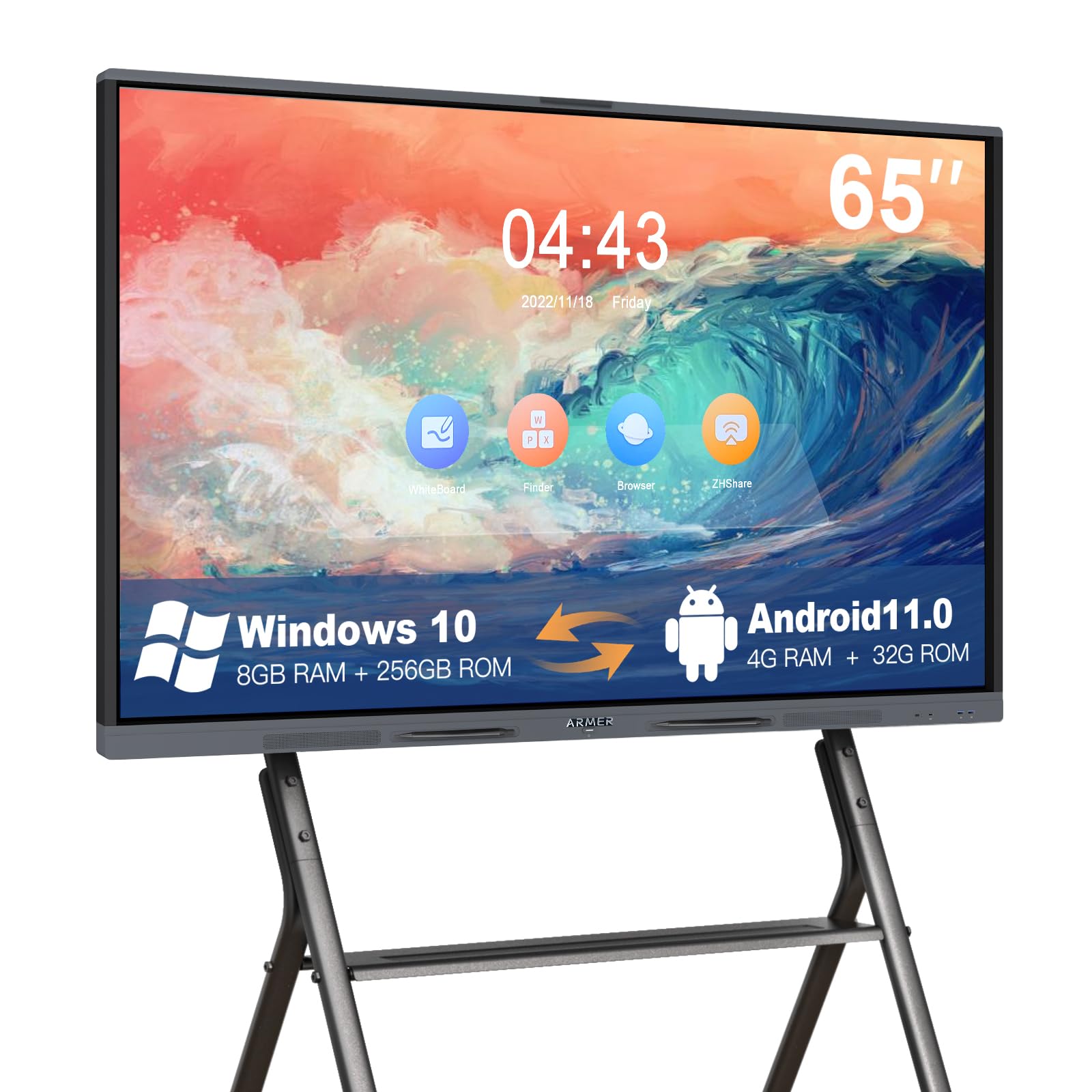 Mua Armer 65'' Smart Board 4K UHD Touchscreen Interactive whiteboard ...