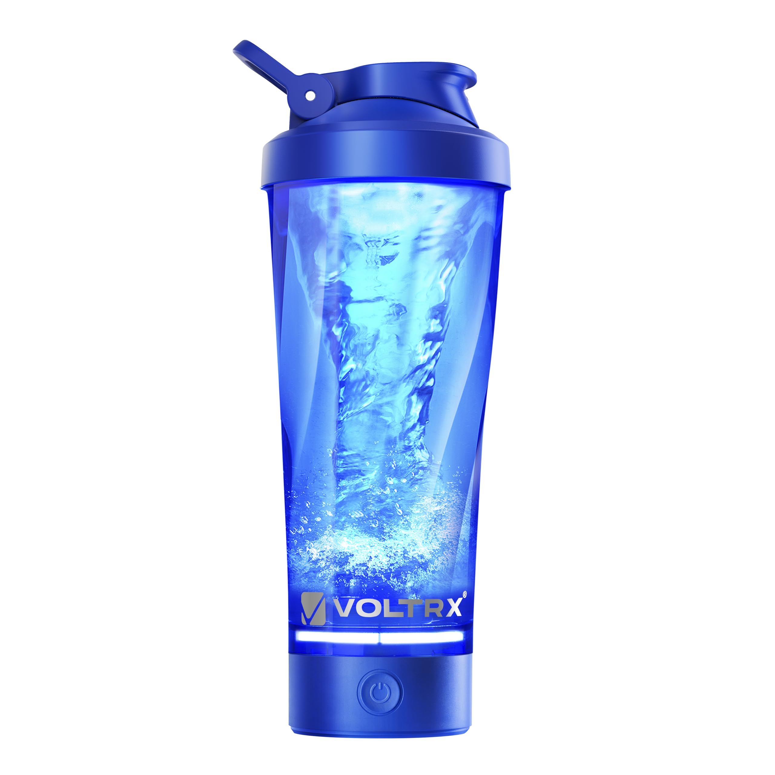VOLTRX Premium Electric Protein Shaker Bottle, Made with Tritan - BPA Free - 24 oz Vortex Portable Mixer Cup/USB C Rechargeable Shaker Cups for Protein Shakes