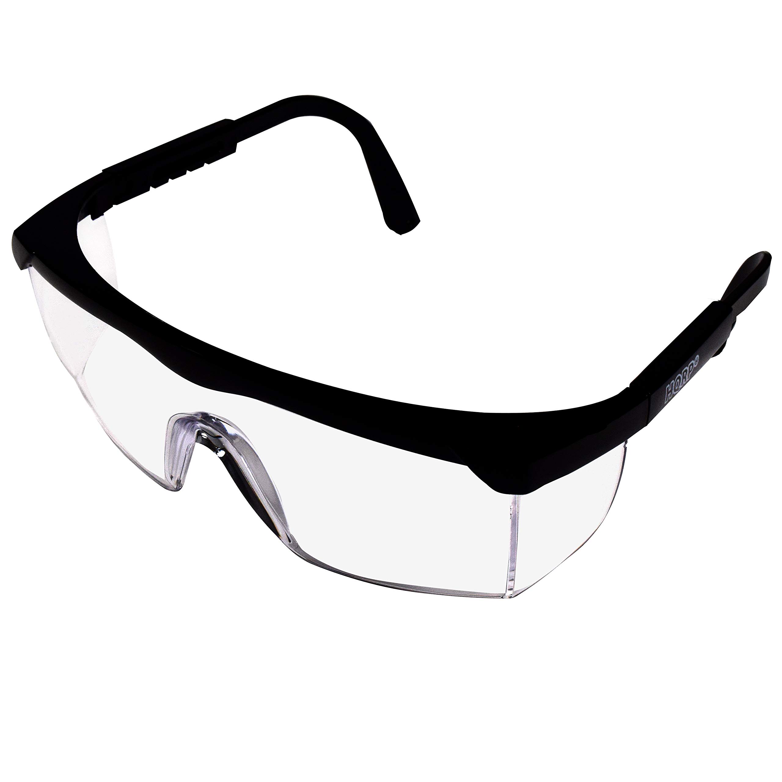 HQRP UV Protection Safety Goggles Glasses for Chipping, Grinding, Sanding, Polishing, Wood Metal cutting, Soldering, Machining, Woodworking