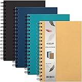 EOOUT 4 Pack Spiral Notebook, Notebook for