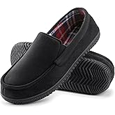RockDove Men's Alexander Flannel Lined Loafer Slipper