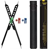 Proportional Divider Artist Drawing Tool, 10" Scale Divider for Artists, Drawing Students, Architects, Designers with Protective Leather Sleeve, Pantograph Drawing Tool - Art Supplies &amp; Drafting Tools