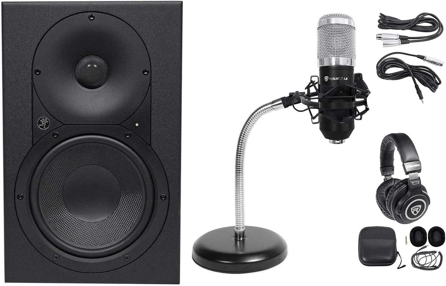 mic stand monitor speakers