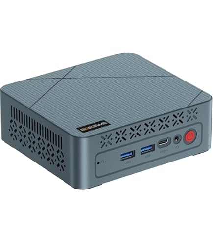 Firebat ミニPC N100 RAM 16GB SSD 512GB FIREBAT Mini PC, Intel 12ª geração N100 (4C/4T, 6M Cache, 3,4GHz