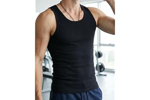 Men's Undershirts Tank Tops Sleeveless, Slimming Gym Workout Bodybuilding Fitness Muscle Shirts