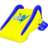 Wahu Rippa Dippa Pool Slide | Steep, Fast Ride with Continuous Spray | Backyard Inflatable, Durable &amp; Colorful Water Slide | 7.2ft Long x 4.6ft High, Weight Limit of 154lbs | Ages 6+