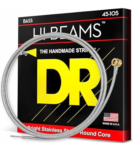 Amazon.com: DR Strings NMR-45 Sunbeams Nickel Plated Medium Bass
