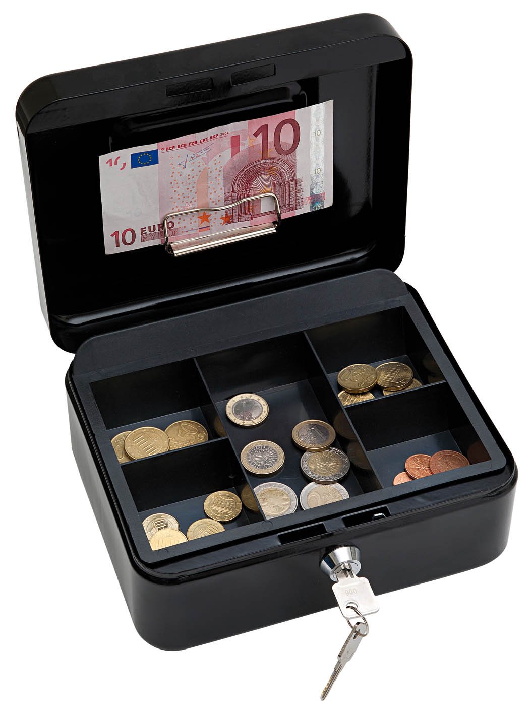WEDO 145 221H Cash Box in Black Size 2 (20.0 x 16.0 x 9.0 cm)
