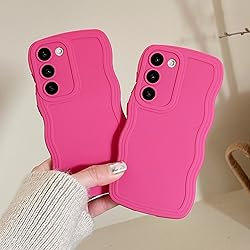 UEEBAI Wave Frame Silicon Case for Samsung Galaxy