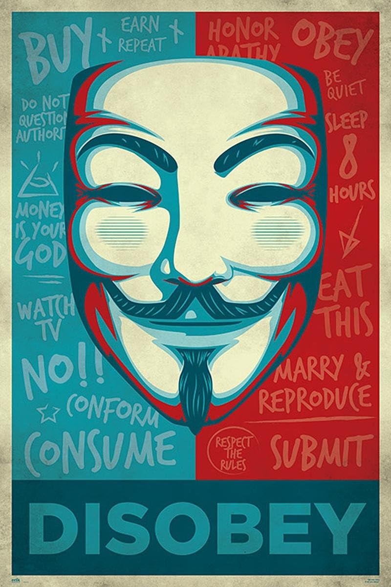 v per manifesto di vendetta