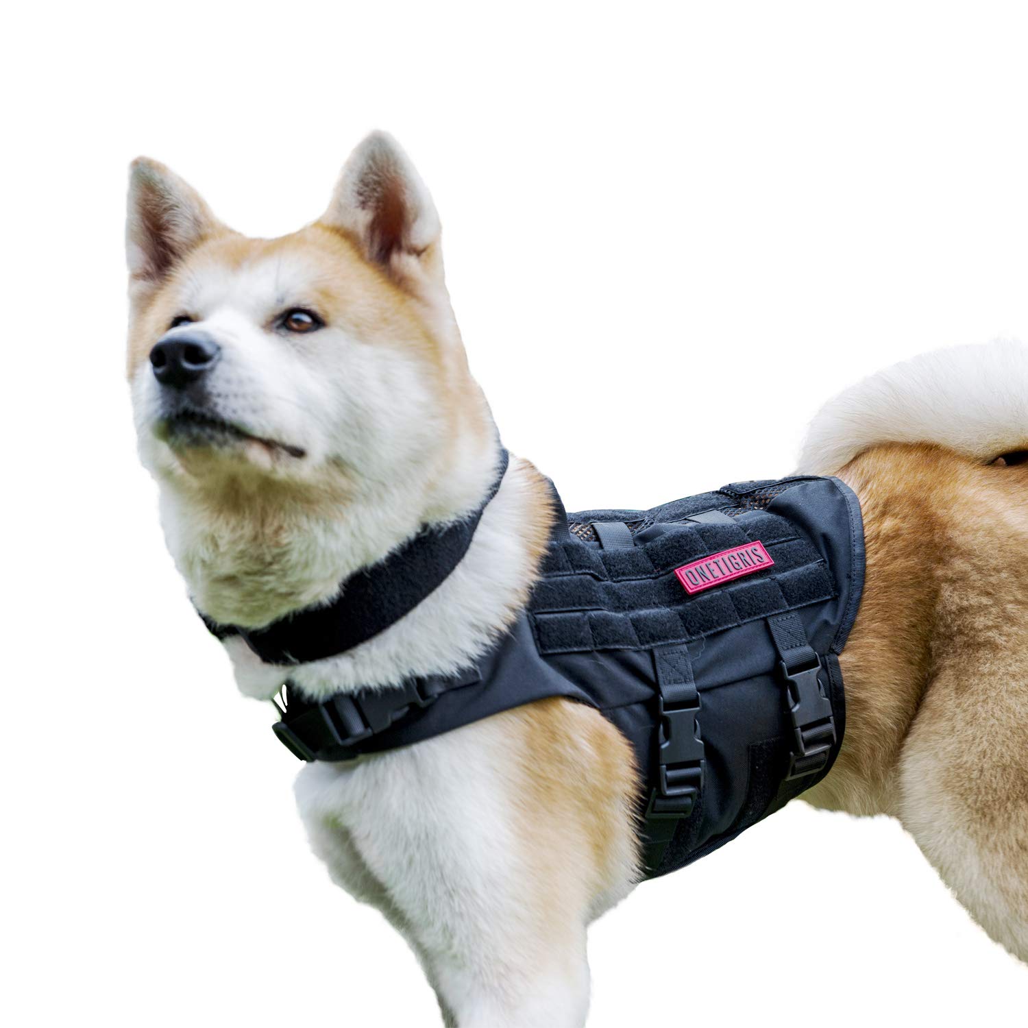 K9 Tactical Dog Harness Patrol Dog Vest with Comfortable