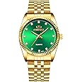 DREAMING Q&P Fq-043 Classic Golden Stainless Steel Male Female Crystals Quartz Wrist Watches for Man Woman Gold