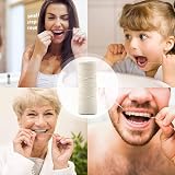 Bambaw Dental Floss Mint Green 50 m Vegan Zero Waste Refillable Box view 5