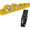 Stabila 16672/4 25 cm "Torpedo Type 81 SV REM W45" Spirit Level With Bag - Yellow/Black