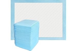 Wowflash Super Absorbency Disposable Diaper Pads for Baby, Puppy and Adults, Disposable Changing Underpads for Baby, 50 Count, 17” x 13''