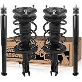 Front and Rear Complete Shock Strut Spring Assembly Compatible for 2008 2009 2010 2011 2012 2013 2014 2015 Scion XB FWD 2.4L 11421 11422 5687
