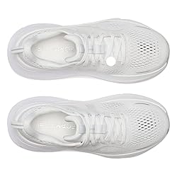 Saucony Women's Guide 18 Sneaker, Ivory, 9.5