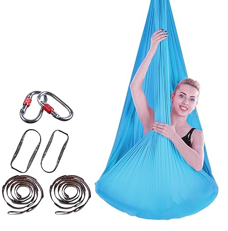 Amazon Com Stfly Aerial Yoga Swing Set Yoga Hammock Trapeze