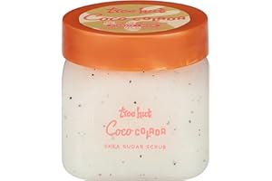 Tree Hut Mini Coco Colada Shea Sugar Scrub, Exfoliating & Hydrating Body Scrub with Shea Butter & Essential Oils, Smooth Skin, For All Skin Types, Vegan, Travel Size, 3.4 oz