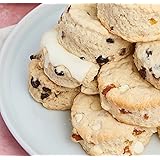 Erika's Tea Room Bakery Scone & Tea Sampler - 3 Ready to Eat Homemade English Style Scones - People's Choice Flavors Set - Ho