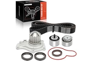 A-Premium Engine Timing Belt Kit with Water Pump Compatible with Jeep Wrangler 2003-2006, TJ 2003/2005-2006, Liberty 2003-200