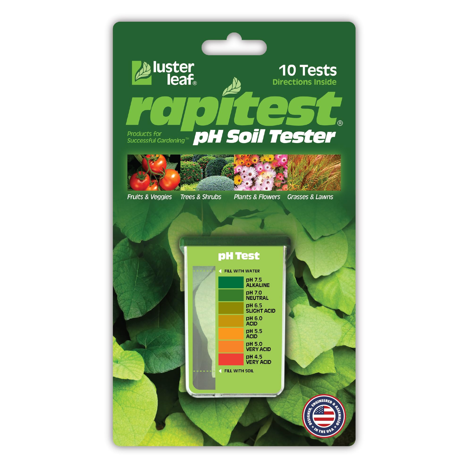 Luster Leaf 1612 Rapitest pH Soil Tester