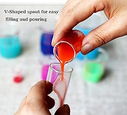 High Borosilicate Glass Measuring Cup Set-V-Shaped