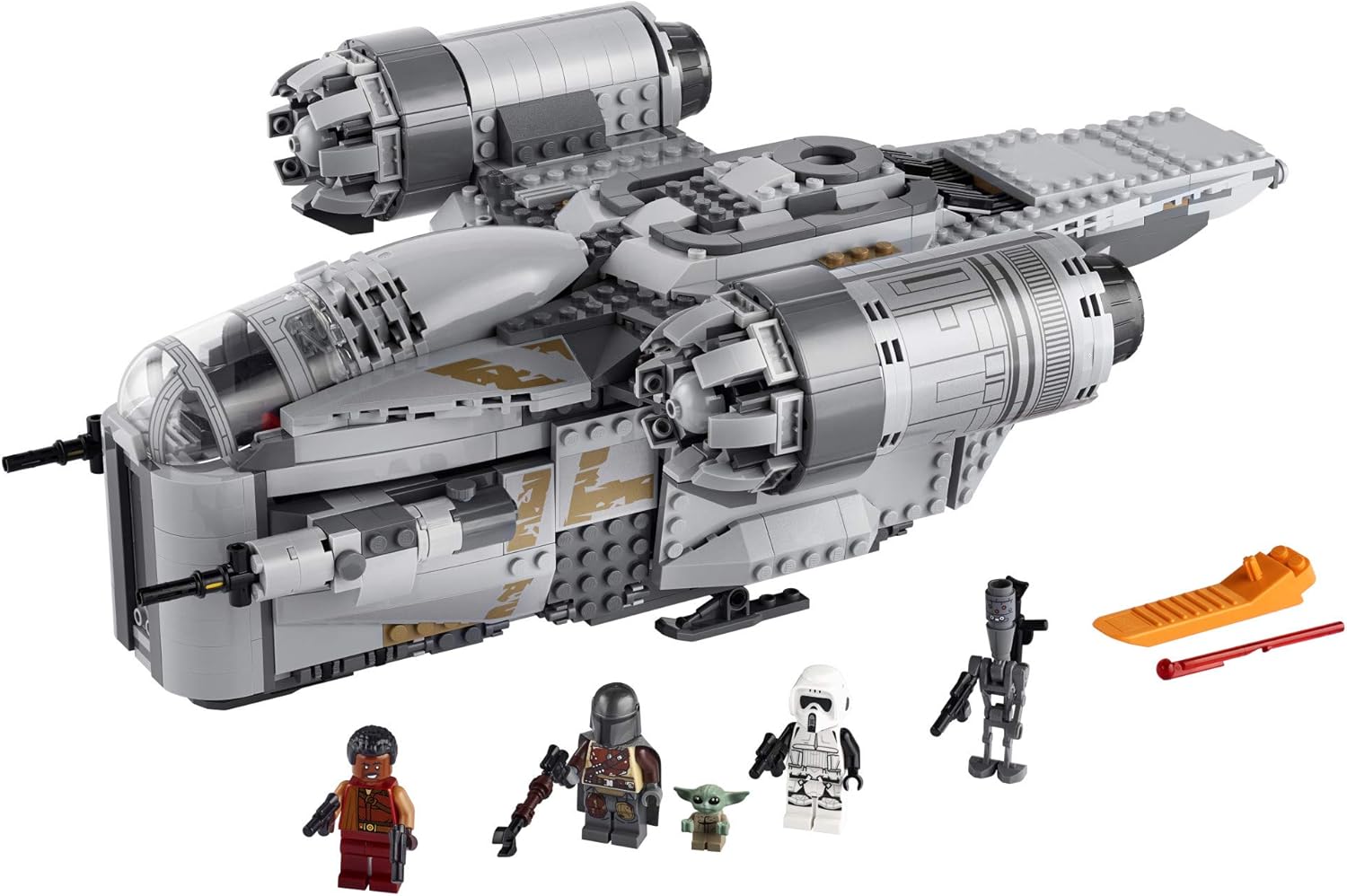 LEGO Star Wars: The Mandalorian The Razor Crest 75292 Building Kit, New 2020 (1,023 Pieces): Toys & Games