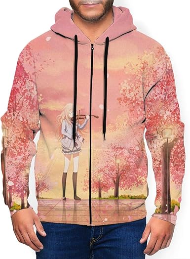 your lie in april hoodie