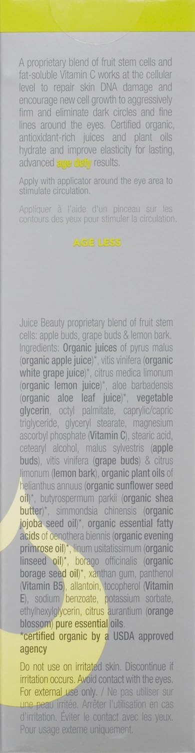 Juice Beauty Stem Cellular Anti-Wrinkle Eye Treatment, 0.5 Fl Oz: Premium Beauty