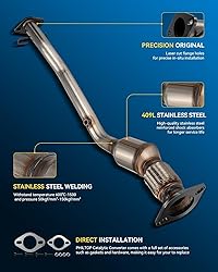 PHILTOP Catalytic Converter Kit Direct-Fit
