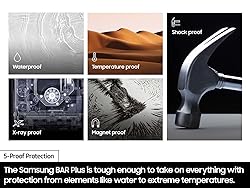 SAMSUNG BAR Plus USB 3.2 Flash Drive, 512GB USB