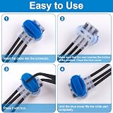 WINKIO 20 Pcs Waterproof Wire Connectors for Lawn Mowers & Robots view 5