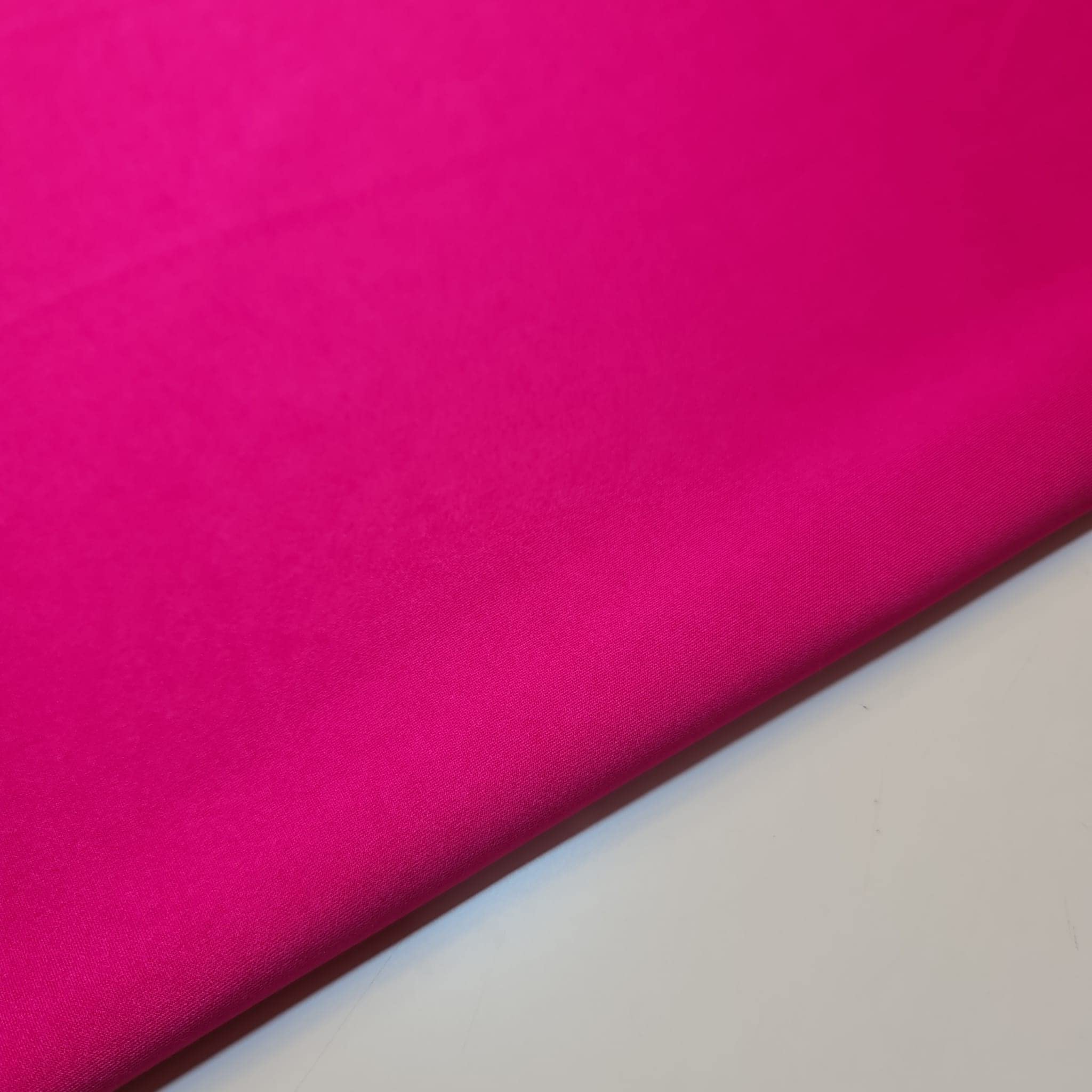 Plain & Printed Scuba Crepe Jersey Stretch Spandex Fabric – Dressmaking Material for Casual & Formal Wear | 58" (150cm) Wide | Sold Per Meter (Pre-Cut Lengths) (Magenta) — image 1