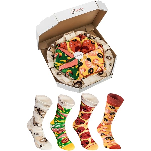 Calcetines Sushi - Pack De 5 Pares Con Diseños De Maki, Nigiri Y Salmón (Unisex)